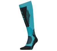 Chaussettes de ski - HEAD - Racer - Mixte - Grey-Sky Blue - Taille 43-46 35/38
