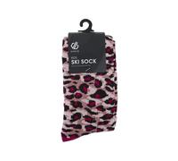 Chaussettes de ski imprimées enfant Dare 2B Rose 30/34
