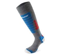 Chaussettes de Ski Lenz Skiing 3.0 - Homme - Gris - Respirant 39/41