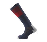 Chaussettes Millet Cosmic gris rouge - 36-38