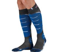Monnet - Chaussettes de ski en laine de mérinos - Ski Light Socks Bleu en Laine - Taille 45-46 Bleu 45-46