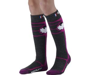 Chaussettes de ski MONNET WOOLY (ROSE) Enfant 31-32