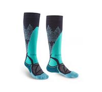 Chaussettes de ski pour femmes Bridgedale Ski mi-lourd Wms denim foncé/aqua L (41-43)