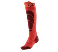 Sidas - Kid's Ski Merino Socks - Chaussettes de ski - EU 24-26 - red / orange