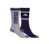 Chaussettes De Ski/snow Burton Kids' Weekend Midweight (2 Pack) Imperial Purple Garçon Violet 2026