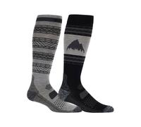 Chaussettes De Ski/snow Burton Performance Lightweight (2 Pack) True Black Homme Noir 2026