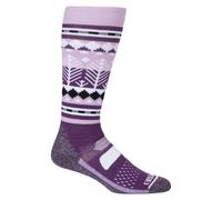 Chaussettes De Ski/snow Burton Performance Midweight Snowy Pines Femme Blanc 2026