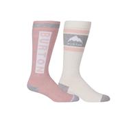 Chaussettes De Ski/snow Burton Weekend Midweight (2 Pack) Stout White Femme Blanc 2026