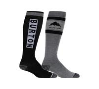 Chaussettes De Ski/snow Burton Weekend Midweight (2 Pack) True Black Homme Noir 2026