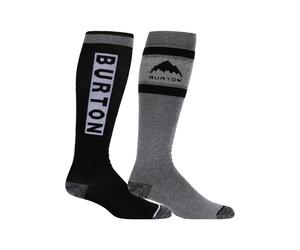 Chaussettes De Ski/snow Burton Weekend Midweight (2 Pack) True Black Homme Noir 2026