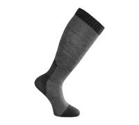 Chaussettes de ski Woolpower Socks Skilled Liner Knee-high 36-39 gris foncé/gris
