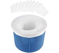 Chaussettes de skimmer de piscine, protections de filtre parfaites pour protéger vos filtres, 10 pièces