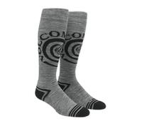 Chaussettes De Snowboard Volcom Spiral Over-the-calf Heather Grey Homme Gris 2026