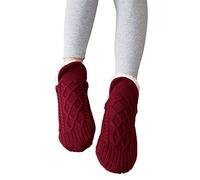 Chaussettes de sol plus épaisses en molleton pour garder les chaussettes chaudes en coton léger Ski Garçon 6 Ans