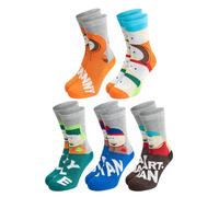 Chaussettes de South Park - South Park - Chaussettes (Lot de 5 paires) - EU 40-45 - pour Homme - multicolore EU 40-45