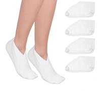 Chaussettes de spa pour femmes, confortables au toucher, durables, efficaces pour retenir les lotions et les pommades, adaptées au soulagement des pieds secs et crevassés (4 pièces)