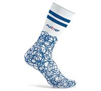 Chaussettes de sport amusantes - Idéales pour le cyclisme, la course, le padel, le basket-ball et les entraînements quotidiens - Légères, respirantes, séchage rapide - Fabriquées 100 % en Espagne