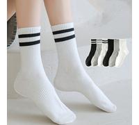 Chaussettes de sport de football scolaire pour enfants, couleur unie, respirantes, absorbantes, en coton. Chaussettes polyvalentes pour la cheville, agréables à la peau, confortables. Chaussettes de s