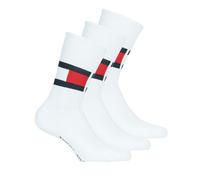 Chaussettes de sports hommes Tommy Hilfiger SOCK X3 Blanc 35 / 38