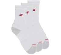 New Balance Unisexe Active Premium Crew 3 Pack en Blanc, Polyester, Taille M