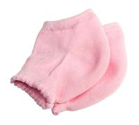 Chaussettes de talon hydratantes - 1 paire de coussinets pour talons et coudes fissurés avec gel hydratant - Chaussettes de réparation pour talons fissurés - Pour apprendre à dormir Chaies
