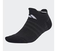 adidas Mixte Tennis Low-Cut Cushioned Socks 1 Pair, Black/White, 10.5-12.5