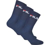 Chaussettes de tennis Fila crew 3-pack uni navy, größe 43-46