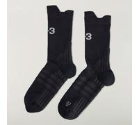 Chaussettes de tennis mi-mollet Y-3 1 paire Black / Orbit Grey 37-39