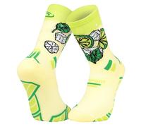 Chaussettes de trail BV SPORT SOCQUETTE TRAIL ULTRA.2 COLLECTOR ''NUTRI'' MOJITO (VERT) 45-47