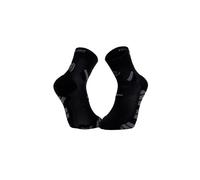 Chaussettes de trail BV SPORT SOCQUETTE TRAIL ULTRA.2 ''MID'' (NOIR/GRIS) 42-44
