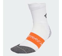 ADIDAS TERREX Chaussettes de sport 'Xperior' gris / orange / blanc, Taille 46-48