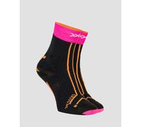 Chaussettes De Trail Noires Et Roses X-socks Trailrun Terraskin Expert Crew Xsrqxts25m-b127