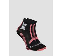 Chaussettes De Trail Roses Et Noires Pour Femmes X-socks Trailrun Discover Ankle Xsr7dts24w-b126