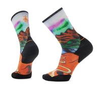 Chaussettes de trail SMARTWOOL Targeted Cushion Singletrack Print (Oraneg Dust) L (EU 42-45)