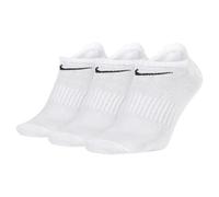 Chaussettes De Training Invisibles Nike Everyday Lightweight (3 Paires) - Blanc - 42-46