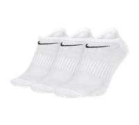 Nike - Everyday Lightweight Training No-Show Socks - Chaussettes multifonctions - Unisex S - EU: 34-38 - white / black