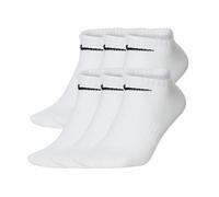 Chaussettes De Training Invisibles Nike Everyday Lightweight (6 Paires) - Blanc
