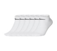Nike Everyday Lightweight Training No-Show Socks (6 Pairs) men Socks white taille: XL