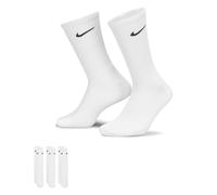 Chaussettes De Training Mi-Mollet Nike Cushioned (3 Paires) - Blanc - 34-38