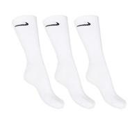 Nike Unisex Everyday Cushioned Training Crew Socks (3 Pairs) blanc