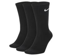 Chaussettes de training mi-mollet Nike Everyday Lightweight (3 paires) Noir/Blanc 38-42