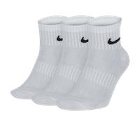 Chaussettes de training Nike Everyday Lightweight (3 paires) Blanc/Noir 38-42