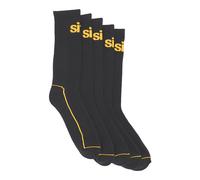Chaussettes de travail Site Willstrop noires, taille 41/45, 5 paires