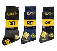 Chaussettes de travail universelles CAT Caterpillar - Pour homme - Multicolore - 43