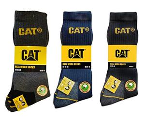 Chaussettes de travail universelles CAT Caterpillar - Pour homme - Multicolore - 43