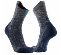 Chaussettes De Trekking Ultra Cool En Lin Thermique Gris/Bleu