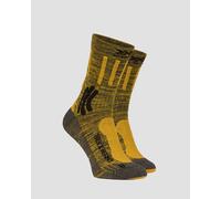 Chaussettes x socks trek x merino homme jaune gris