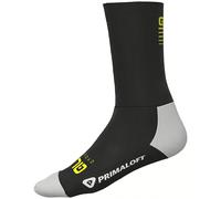 Chaussettes de vélo d'hiver Thermo Primaloft H18 noir
