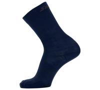 Chaussettes de vélo d'hiver Wool bleu M-L