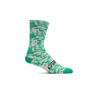 Chaussettes de vélo GIRO Comp Racer High Rise (GREEN RUSH) S